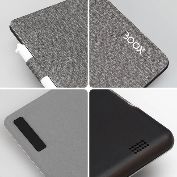 Púzdro pre Onyx Boox Max Lumi - Onyx EBPBX1150 - šedé, magnet, stojan