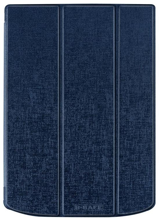 Obal na čítačku Pocketbook InkPad X 1040 - B-SAFE 1325 - modré, magnetické zatváranie, stojan, AutoSleep