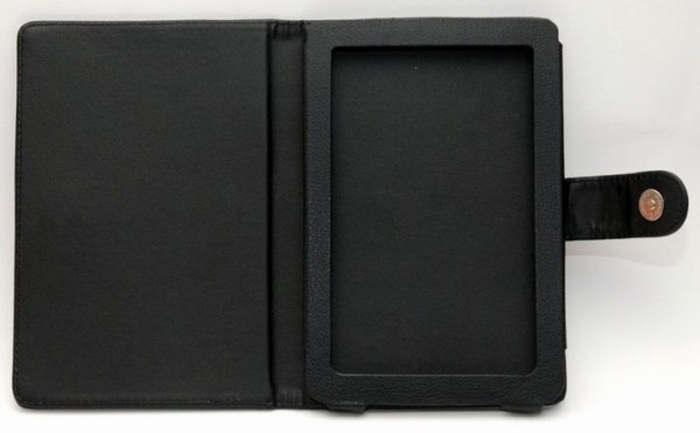 Obal na čítačku Pocketbook 614 / 615 / 622 / 623 / 624 / 625 / 626 / 631 / 640 / 641 - FORTRESS FT139, čierne, magnet