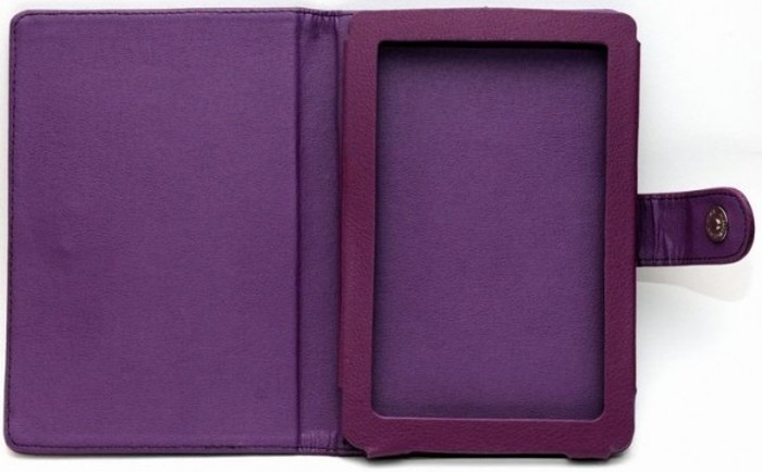 Obal na čítačku Pocketbook 614 / 615 / 622 / 623 / 624 / 625 / 626 / 631 / 640 / 641 - FORTRESS FT141, fialové, magnet