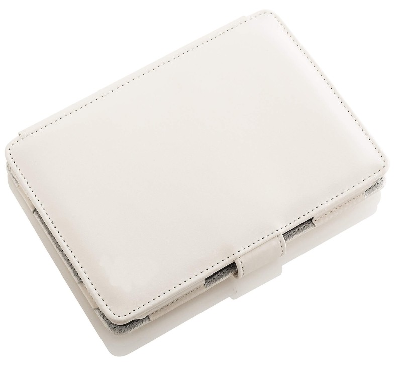 Obal na čítačku Pocketbook 614 / 615 / 622 / 623 / 624 / 625 / 626 / 631 / 640 / 641 - FORTRESS FT138, biele, magnet