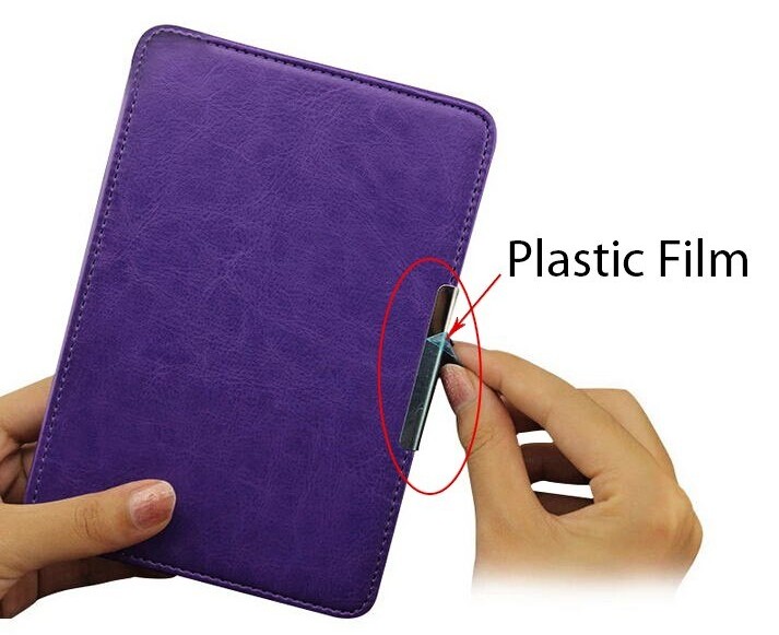 Obal na čítačku Pocketbook 614 / 615 / 624 / 625 / 626 - Durable Lock, fialové, magnet