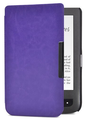 Obal na čítačku Pocketbook 614 / 615 / 624 / 625 / 626 - Durable Lock, fialové, magnet