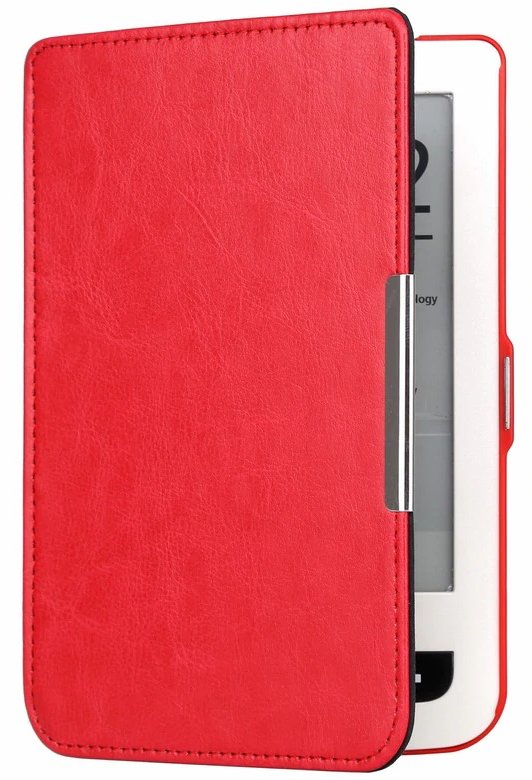 Obal na čítačku Pocketbook 614 / 615 / 624 / 625 / 626 - Durable Lock, červené, magnet