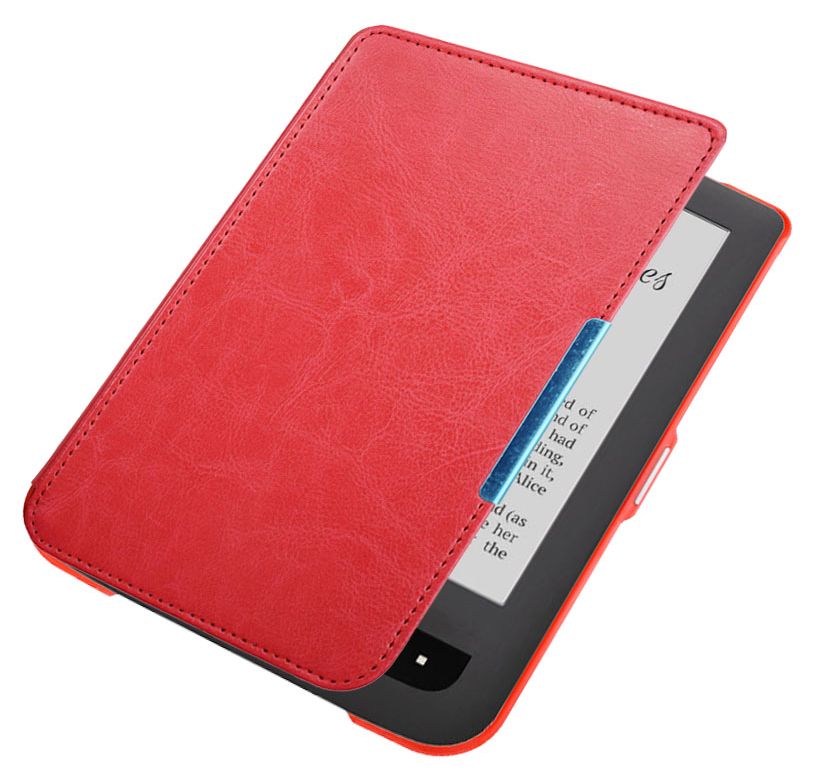 Obal na čítačku Pocketbook 614 / 615 / 624 / 625 / 626 - Durable Lock, červené, magnet