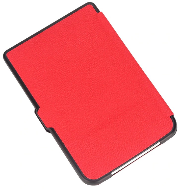 Puzdro Origami Durable Lock pre Pocketbook 614 / 615 / 624 / 625 / 626 - červené, stojan, magnet