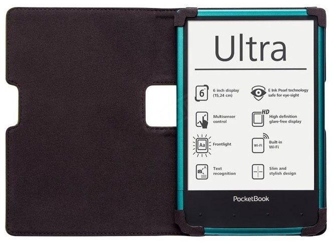 Obal na čítačku PocketBook 650 Ultra - PBPUC-650-MG-WE, biele - originál Pocketbook