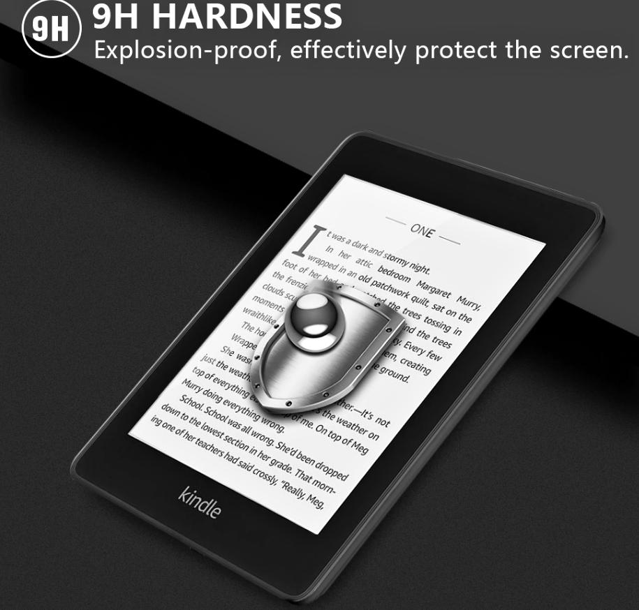 Ochranné sklo na čítačky - SAFE-GLASS G6 - Screen Protector, ochrana 9H, displej 6", pre čítačky kníh