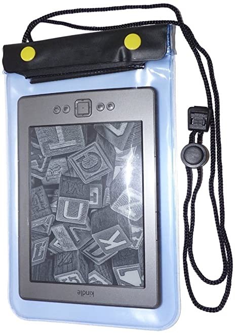 Vodotesné puzdro pre čítačku/tablet/telefón - Atmoog CWat01 - univerzálne vodotesné puzdro - priehľadné, pre tablety a čítačky 5-7"