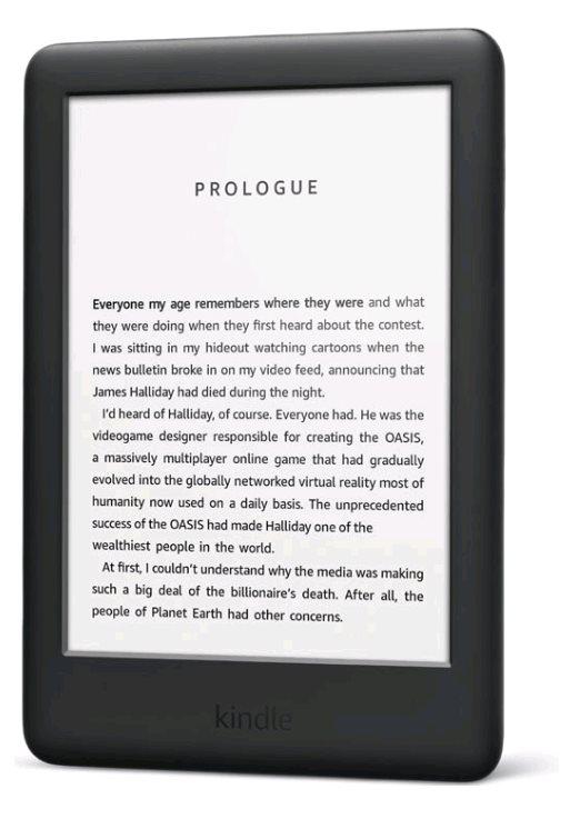 Amazon Kindle 2020 - Special Offers, čierny - 8 GB, WiFi, Bluetooth, Audio
