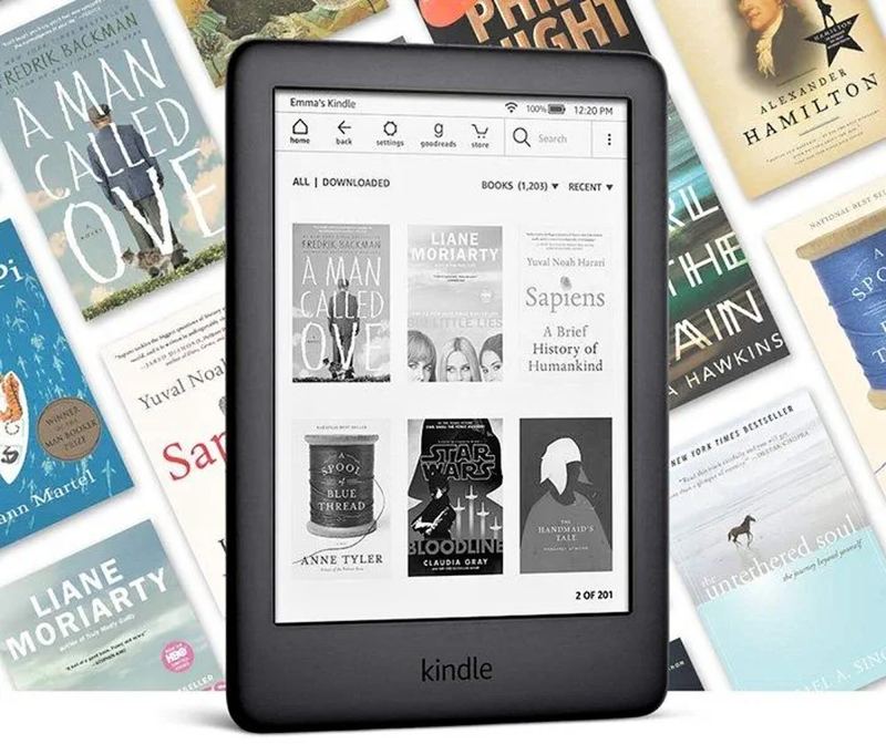 Amazon Kindle 2020 - Special Offers, čierny - 8 GB, WiFi, Bluetooth, Audio