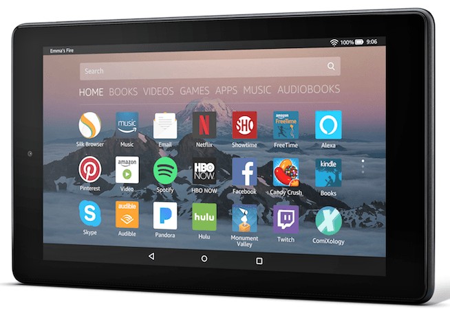Amazon Kindle Fire HD 8 - 32 GB, WiFi, Bluetooth, IPS displej, čierny
