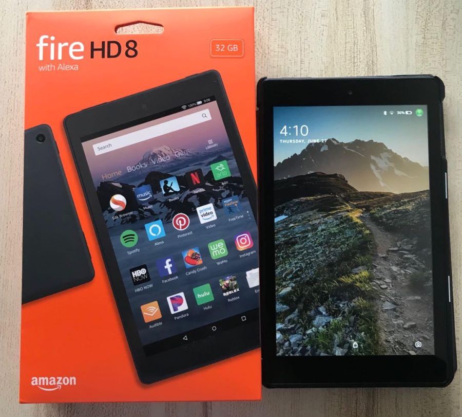 Amazon Kindle Fire HD 8 - 32 GB, WiFi, Bluetooth, IPS displej, čierny