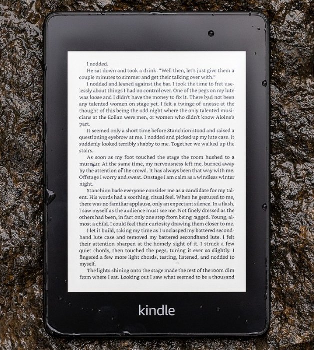 Amazon Kindle Paperwhite 4 - bez reklám, čierny - 8 GB, vodotesný, WiFi, BT, audio