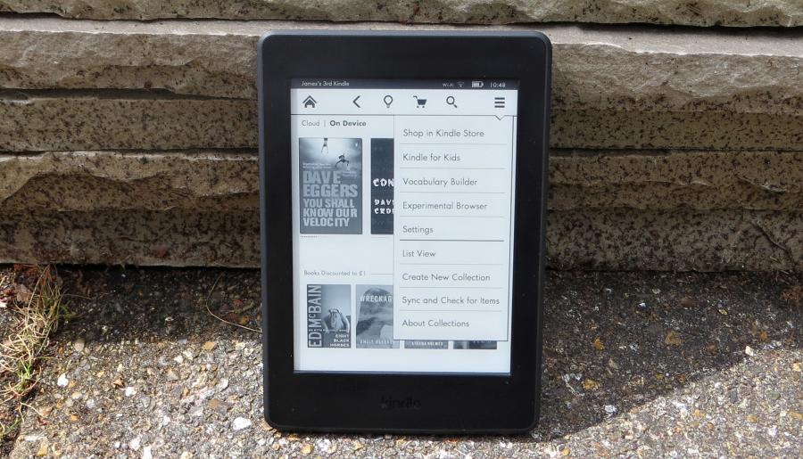 Amazon Kindle Paperwhite 3 - bez reklám, čierny - WiFi, 4 GB