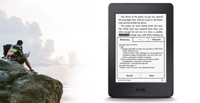 Amazon Kindle Paperwhite 3 - Special Offers, čierny - WiFi, 4 GB