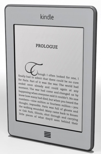Amazon Kindle Touch 3G - bez reklám, sivý - 4 GB, WiFi+3G