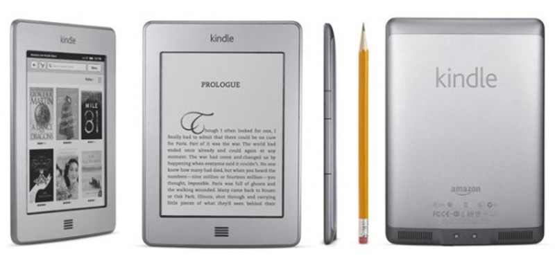 Amazon Kindle Touch 3G - bez reklám, sivý - 4 GB, WiFi+3G