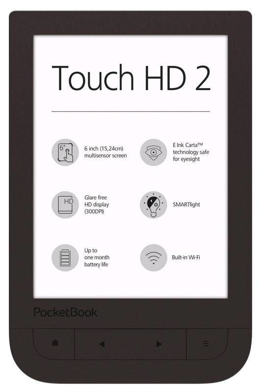 PocketBook 631 Touch HD 2 - Grey, 8 GB, WiFi, audio