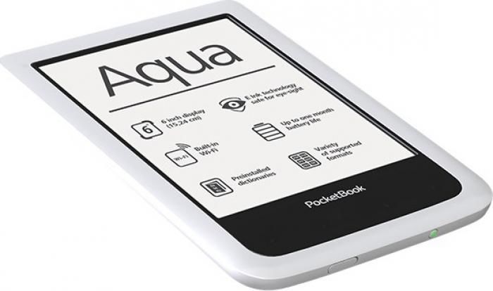PocketBook 640 Aqua - 4GB, WiFi, vodotesný, biely