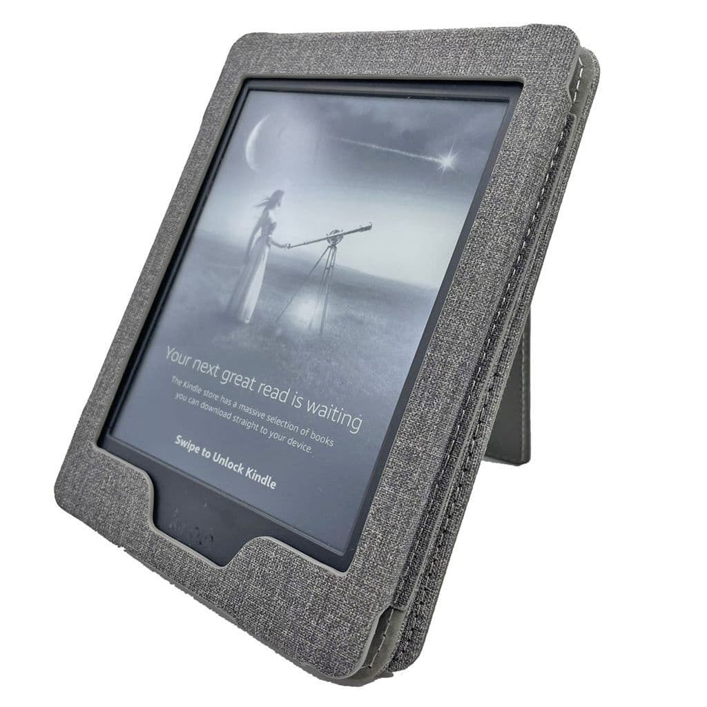 Puzdro Benello SK-09 na Amazon Kindle Touch / 6 / 8 / 2019 / 2020 - šedé (Demon Grey)