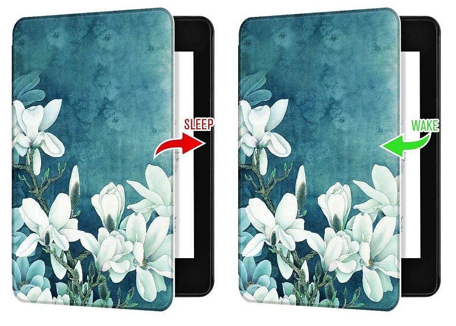 Puzdro Durable Lock K22-16 pre Amazon Kindle 2022 (11. gen) - Icy Garden