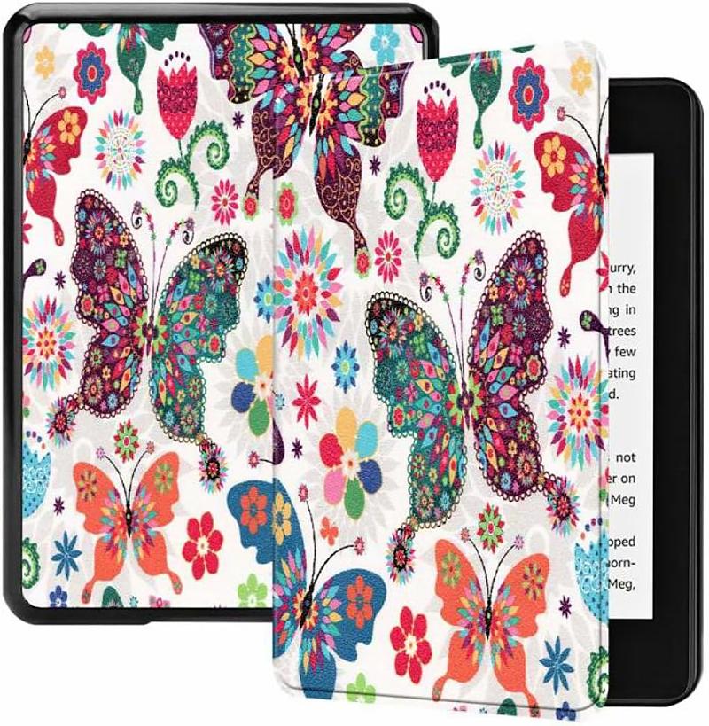 Puzdro Durable Lock K22-19 pre Amazon Kindle 2022 (11. gen) - Butterflies