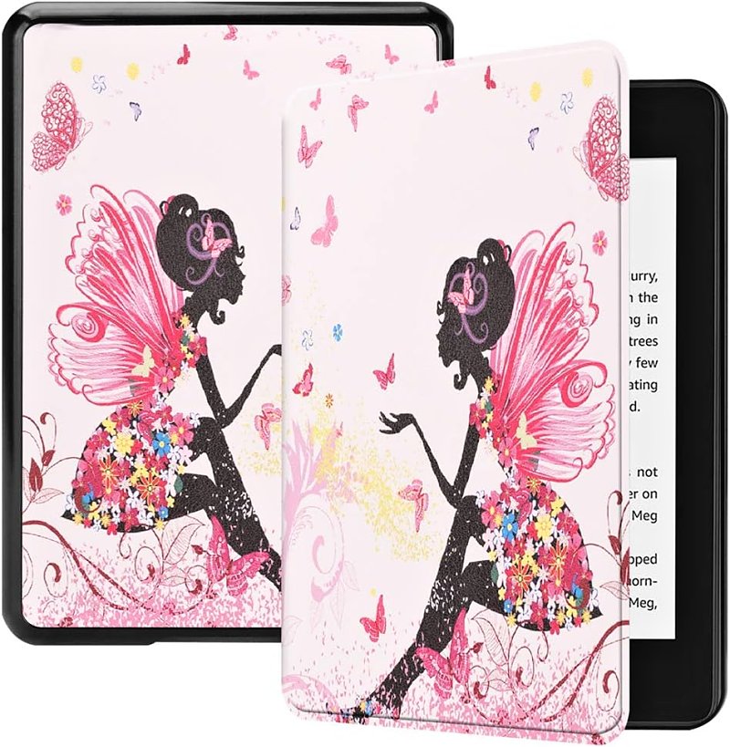 Puzdro Durable Lock K22-20 pre Amazon Kindle 2022 (11. gen) - Black Fairy
