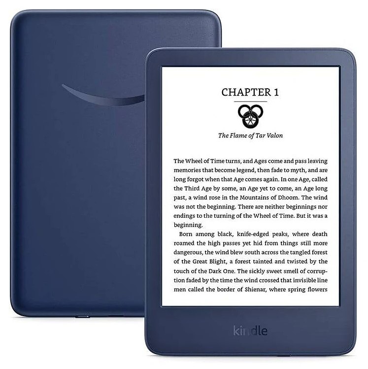 Amazon Kindle 2022 - bez reklám, 16GB - modrý
