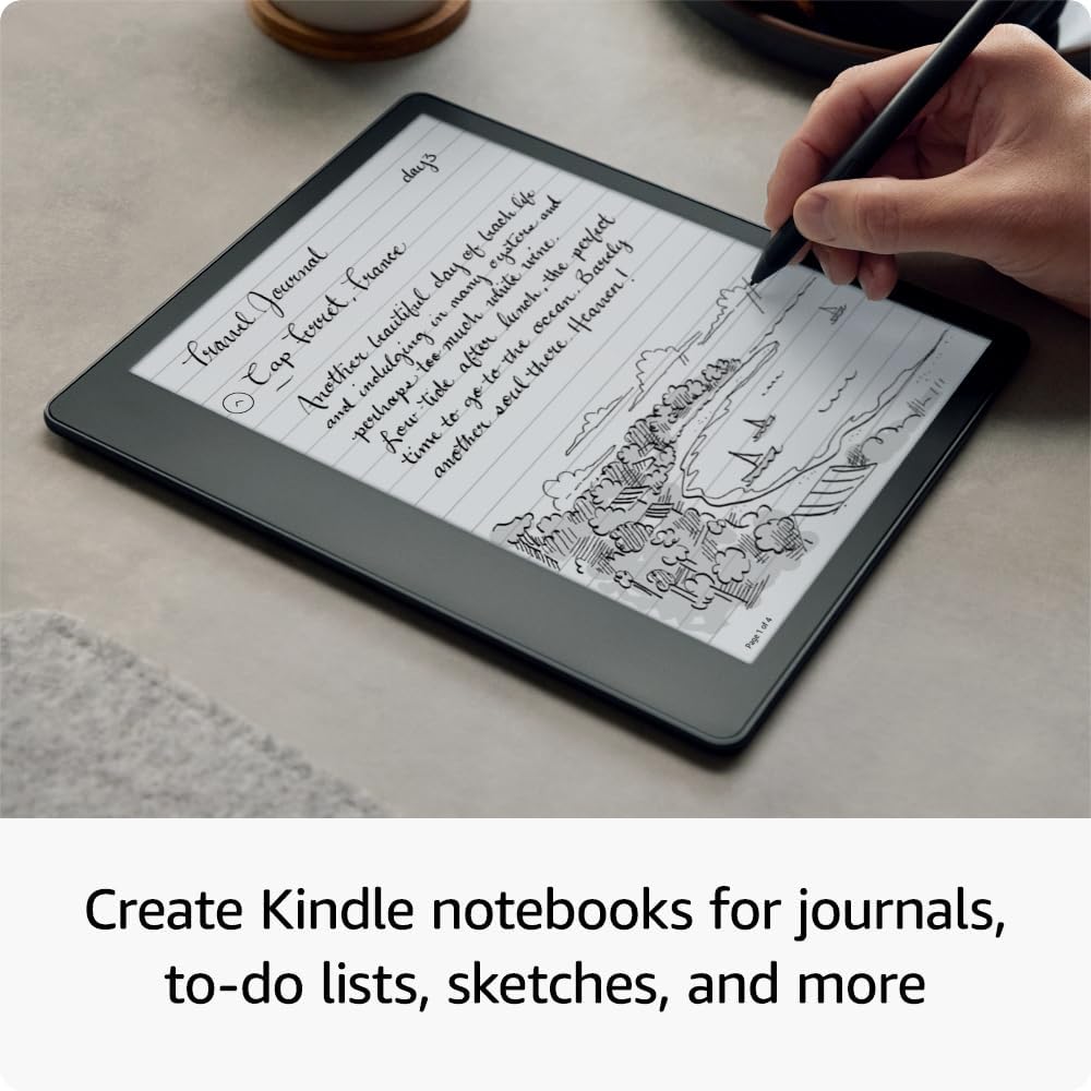 Amazon Kindle Scribe - 16GB, Standard Stylus Pen, bez reklám - čierny
