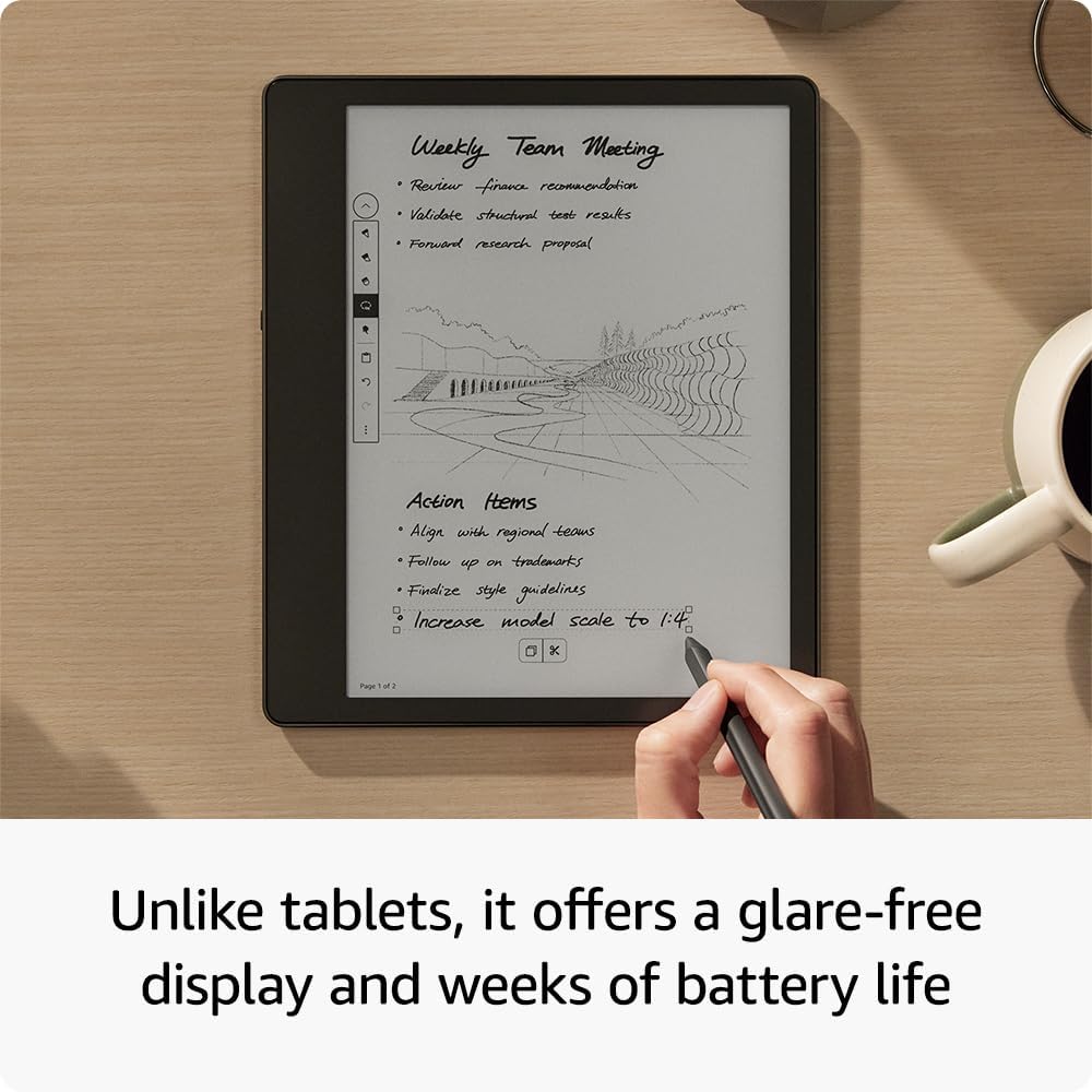 Amazon Kindle Scribe - 16GB, Standard Stylus Pen, bez reklám - čierny