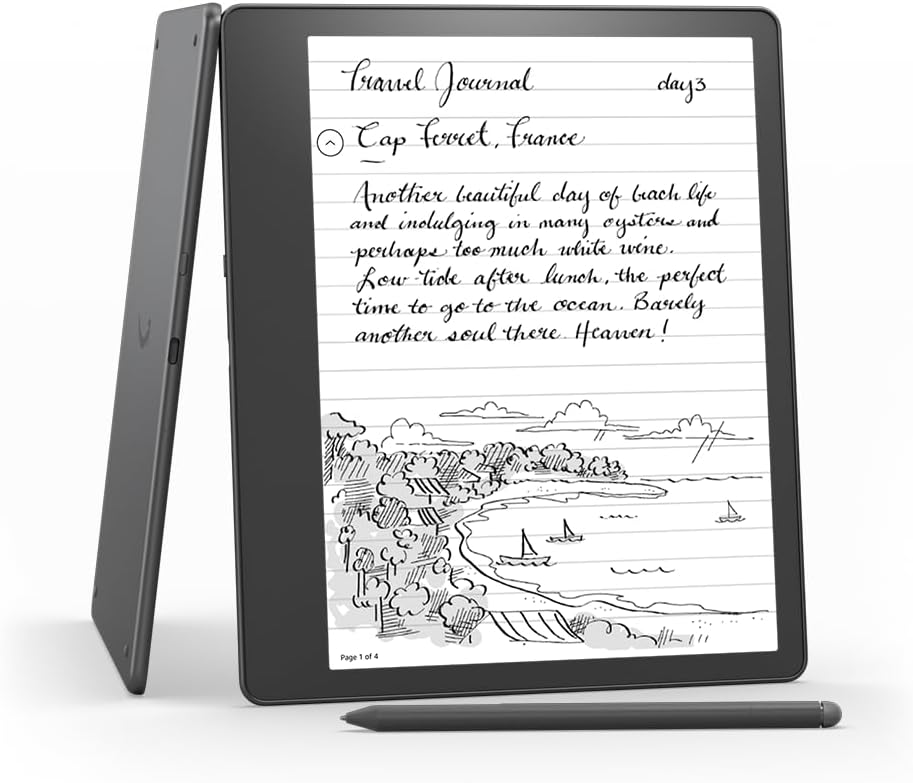 Amazon Kindle Scribe - 32GB, Premium Stylus Pen, bez reklám - čierny