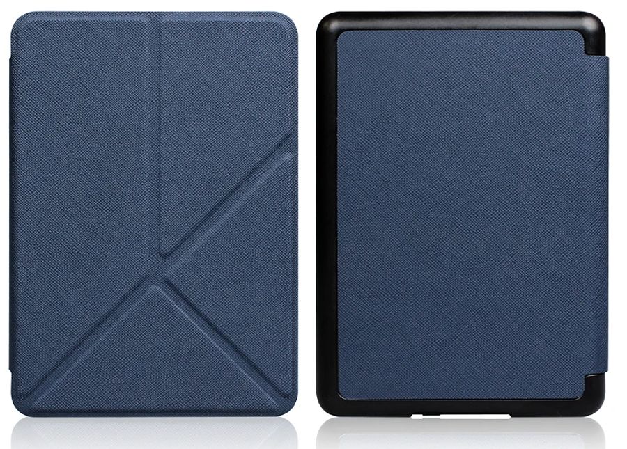Origami Durable Lock OR48 - púzdro pre Amazon Kindle Paperwhite 4, magnet, stojan - tmavo modré