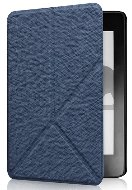 Origami Durable Lock OR53 - púzdro pre Amazon Kindle Paperwhite 5, magnet, stojan - tmavo modré