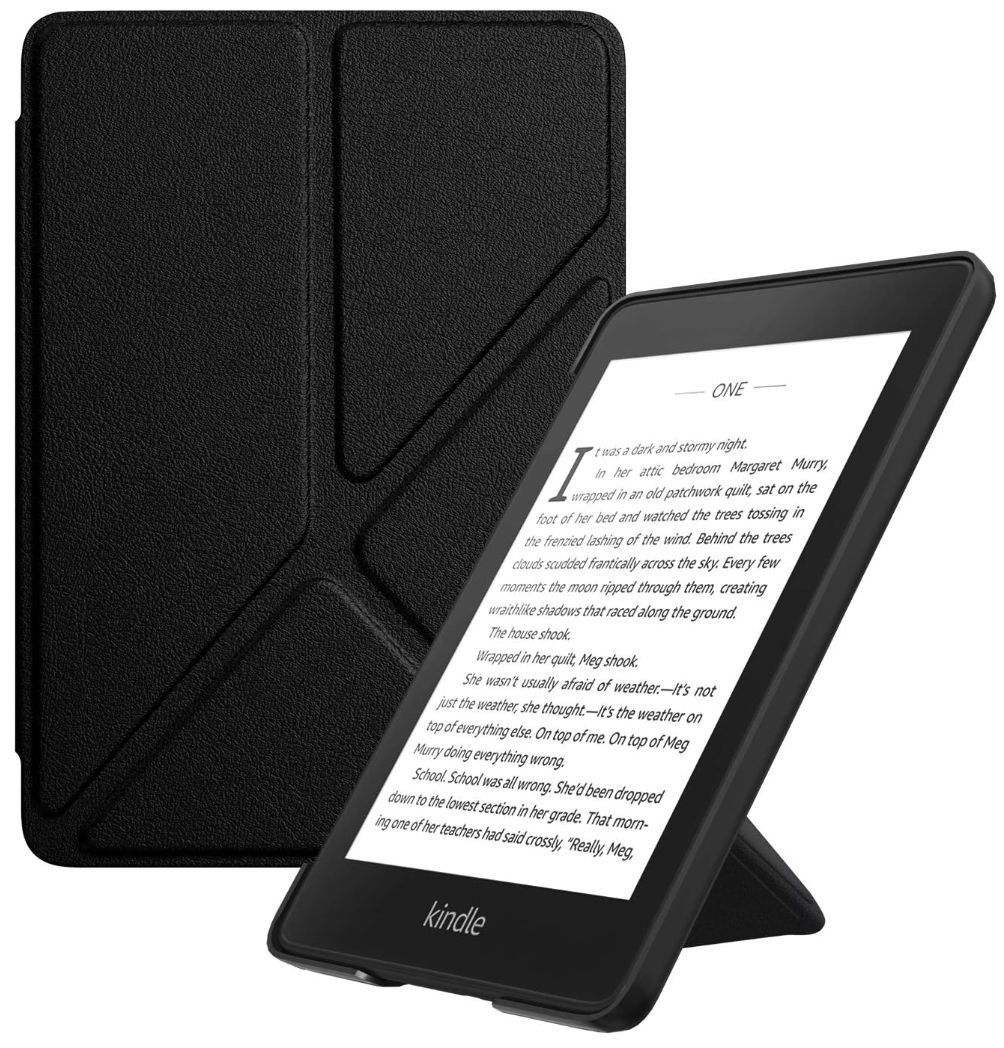 Origami Durable Lock OR56 - púzdro pre Amazon Kindle 2019/2020, magnet, stojan - čierne