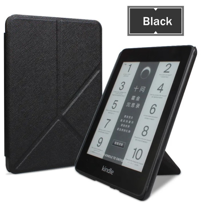 Origami Durable Lock OR56 - púzdro pre Amazon Kindle 2019/2020, magnet, stojan - čierne