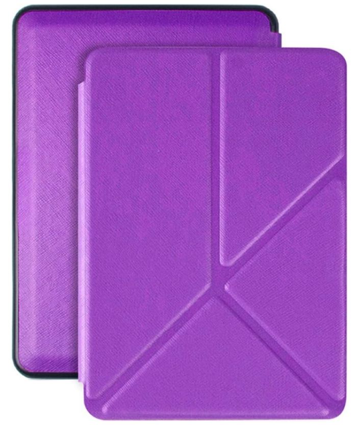 Origami Durable Lock OR59 - púzdro pre Amazon Kindle 2019/2020, magnet, stojan - fialové
