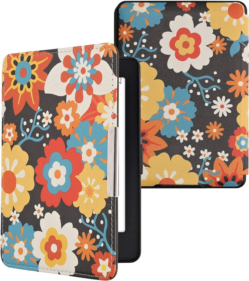 Puzdro KW Mobile - Vintage Flowers - KW2313644 - pre Amazon Kindle Paperwhite 1/2/3 - viacfarebné