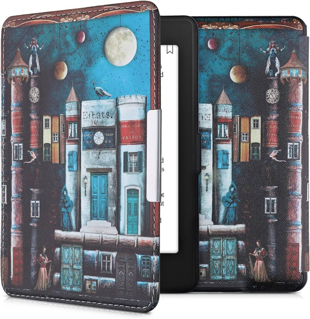 Puzdro KW Mobile - Book City - KW4556936 - pre Amazon Kindle Paperwhite 1/2/3 - viacfarebné