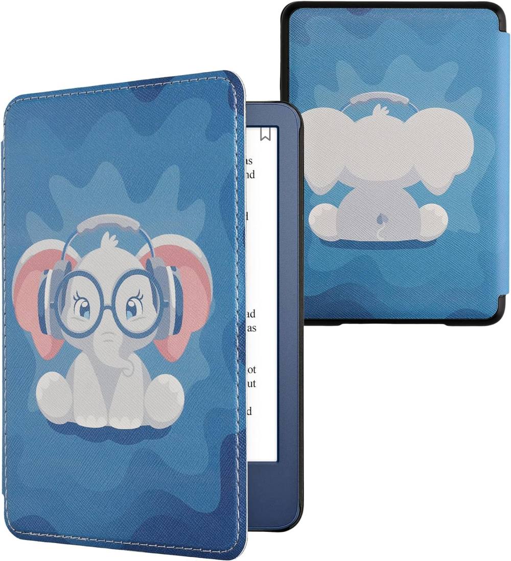Puzdro KW Mobile - Cute Elephant - KW5998914 - pre Amazon Kindle 2022 - viacfarebné