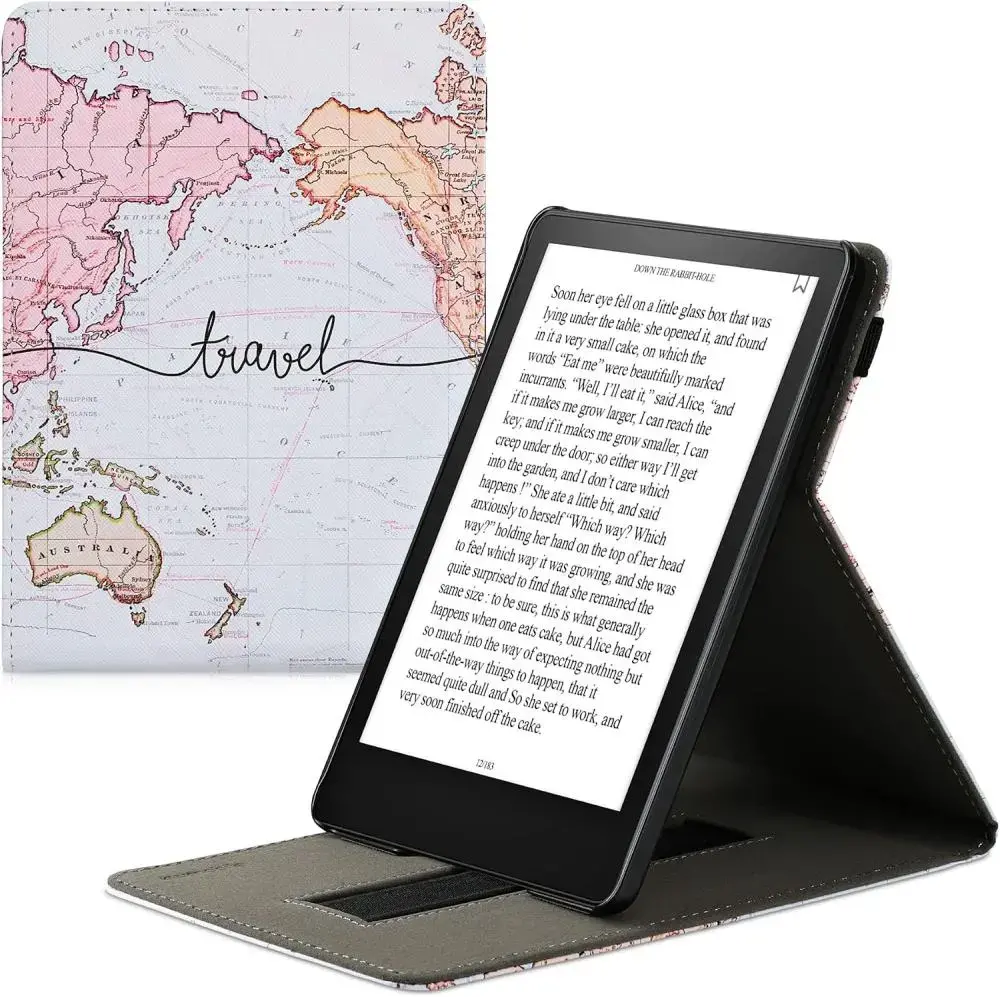 Puzdro KW Mobile - Travel - KW5626404 - pre Amazon Kindle Paperwhite 5 (2021) - viacfarebné