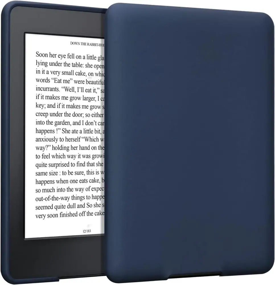 Puzdro KW Mobile - TPU Silicone - KW5903517 - pre Amazon Kindle Paperwhite 1/2/3 - silikónové, tmavo modré