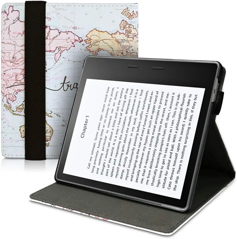 Puzdro KW Mobile - Travel - KW4941801 - pre Amazon Kindle Oasis 2/3 - viacfarebné
