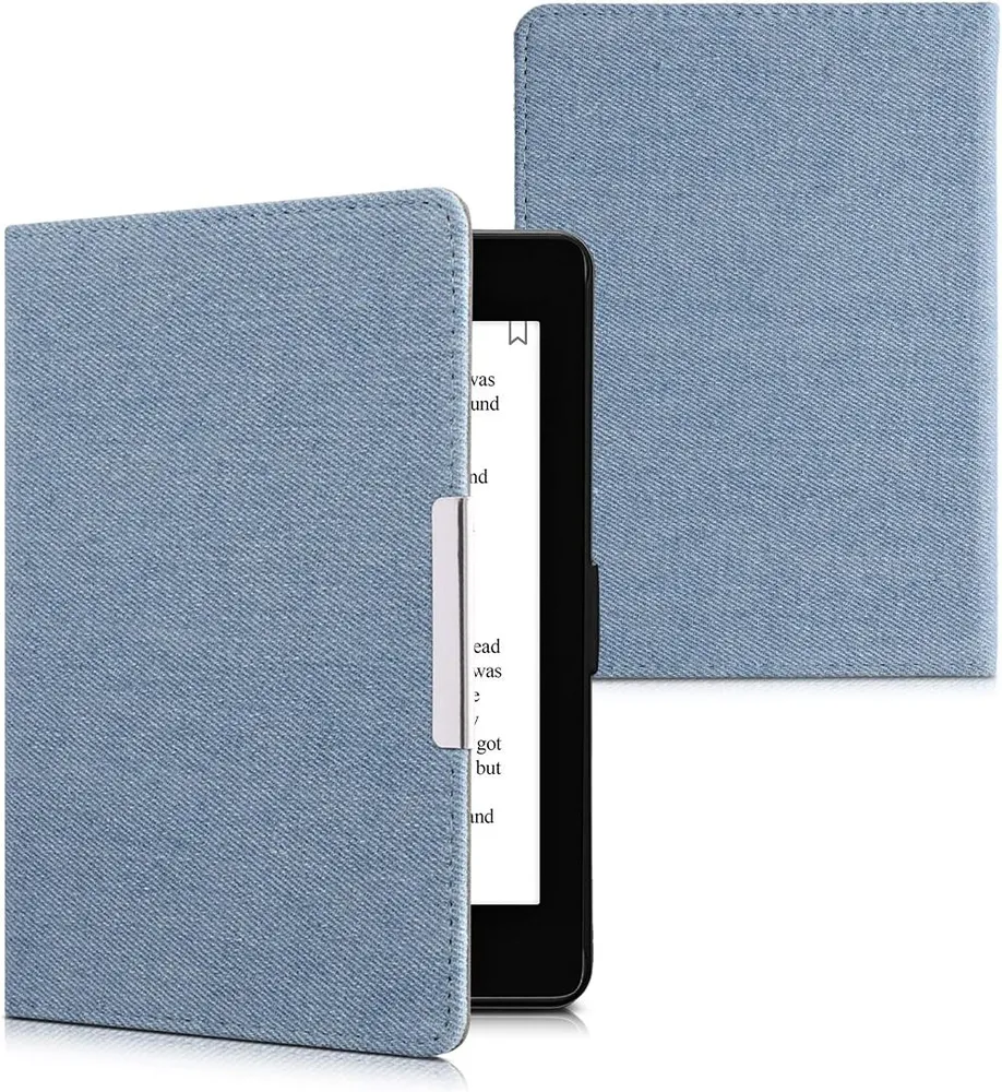 Puzdro KW Mobile - Textil Light Blue - KW5810723 - pre Amazon Kindle Paperwhite 1/2/3 - svetlo modré
