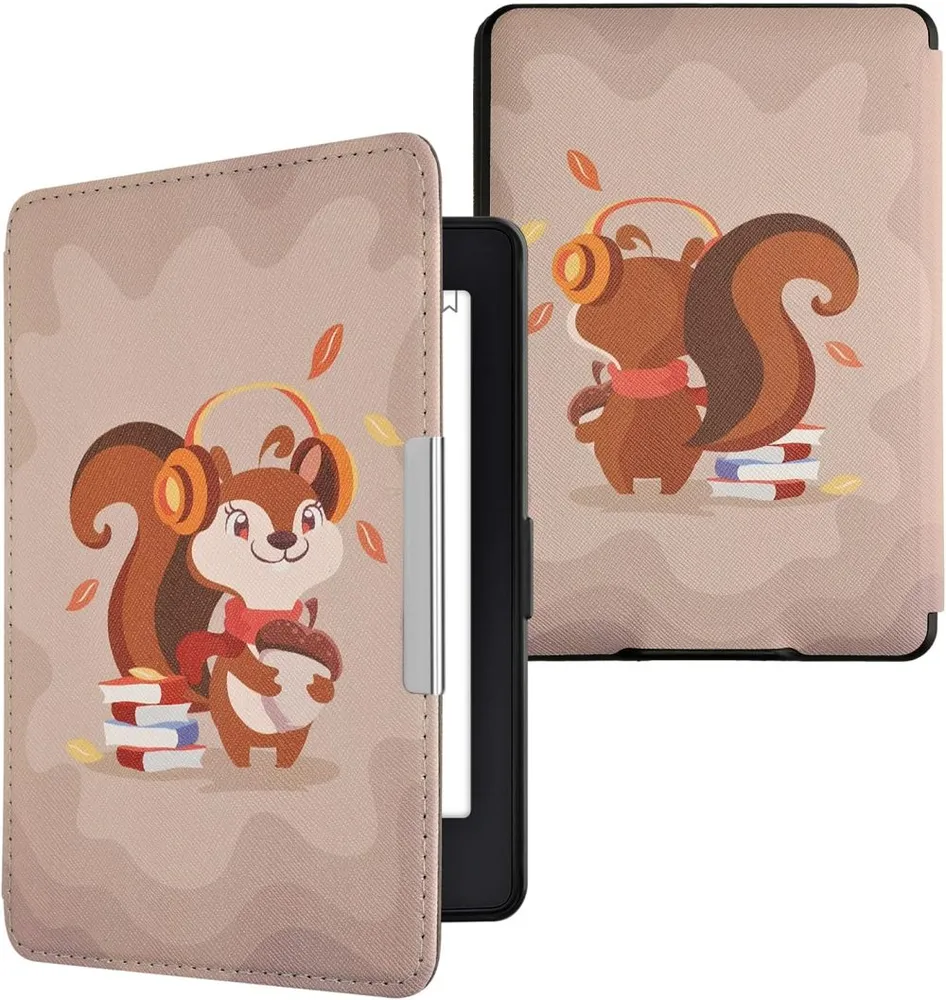 Puzdro KW Mobile - Cute Squirrel - KW2582453 - pre Amazon Kindle Paperwhite 1/2/3 - viacfarebné