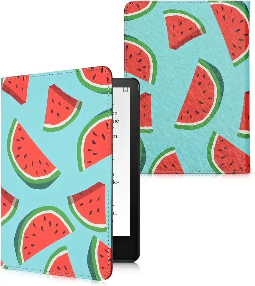 Puzdro KW Mobile - Watermelon - KW5781028 - pre Amazon Kindle Paperwhite 5 (2021) - viacfarebné, vrecko na ruku