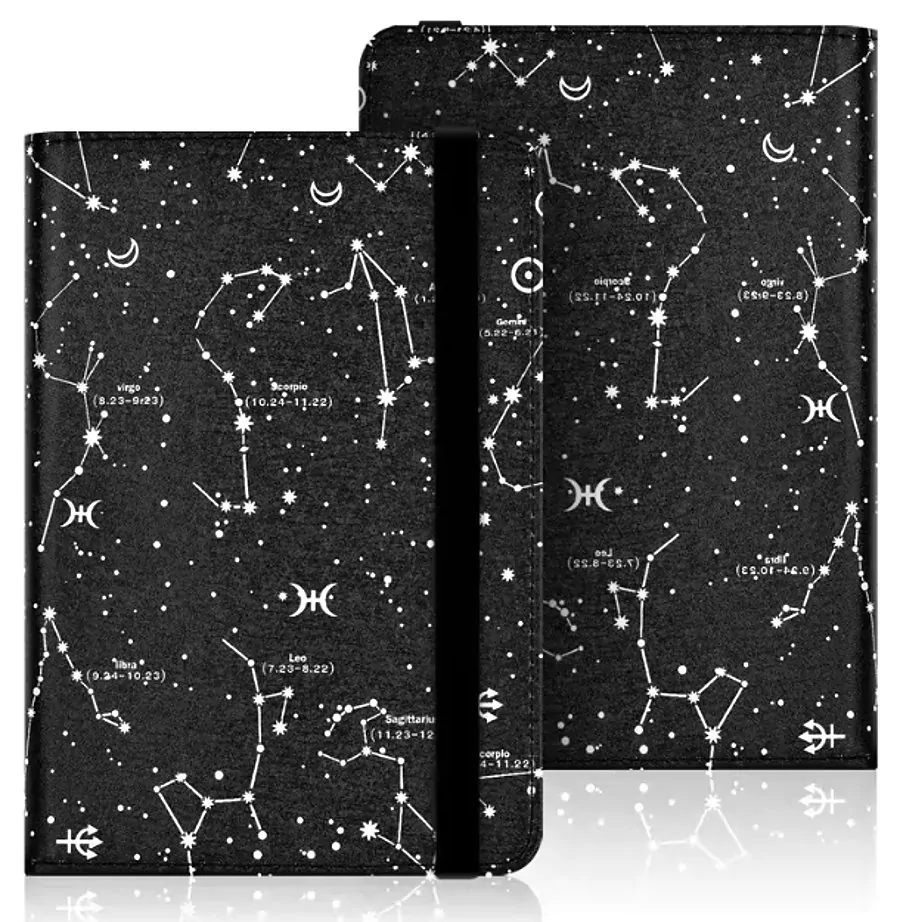 Armori Wraper W010 - univerzálne puzdro na čítačky kníh, 6" displej - motív Constellation