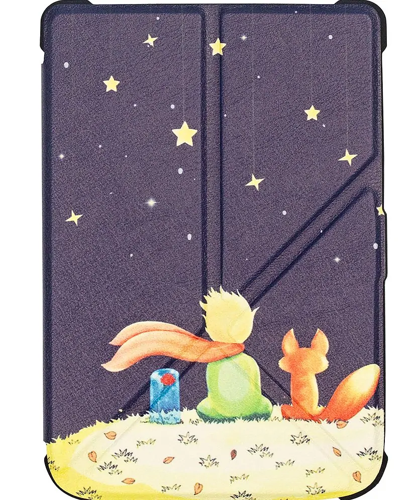 Origami Durable Lock ODL-106 púzdro pre Pocketbook 616 / 617 / 618 / 627 / 628 / 632 / 633 - motív Little Prince, stojan, magnet