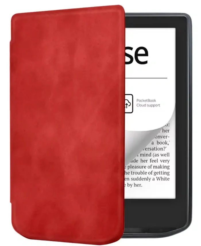 Armori Trimer T052, púzdro pre Pocketbook 629 Verse / 634 Verse Pro - magnetické zatváranie, AutoSleep, červené