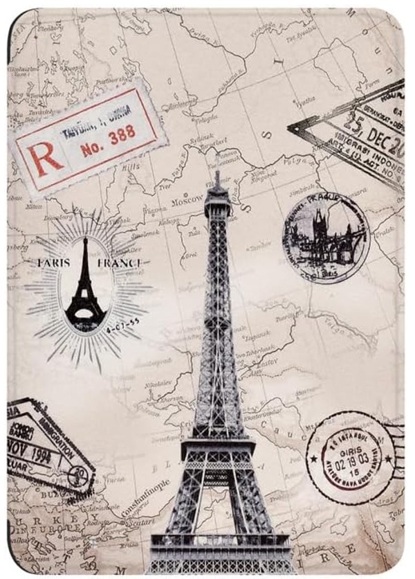 Armori Trimer T094, púzdro pre Amazon Kindle 4/5 - magnetické zatváranie, motív Paris